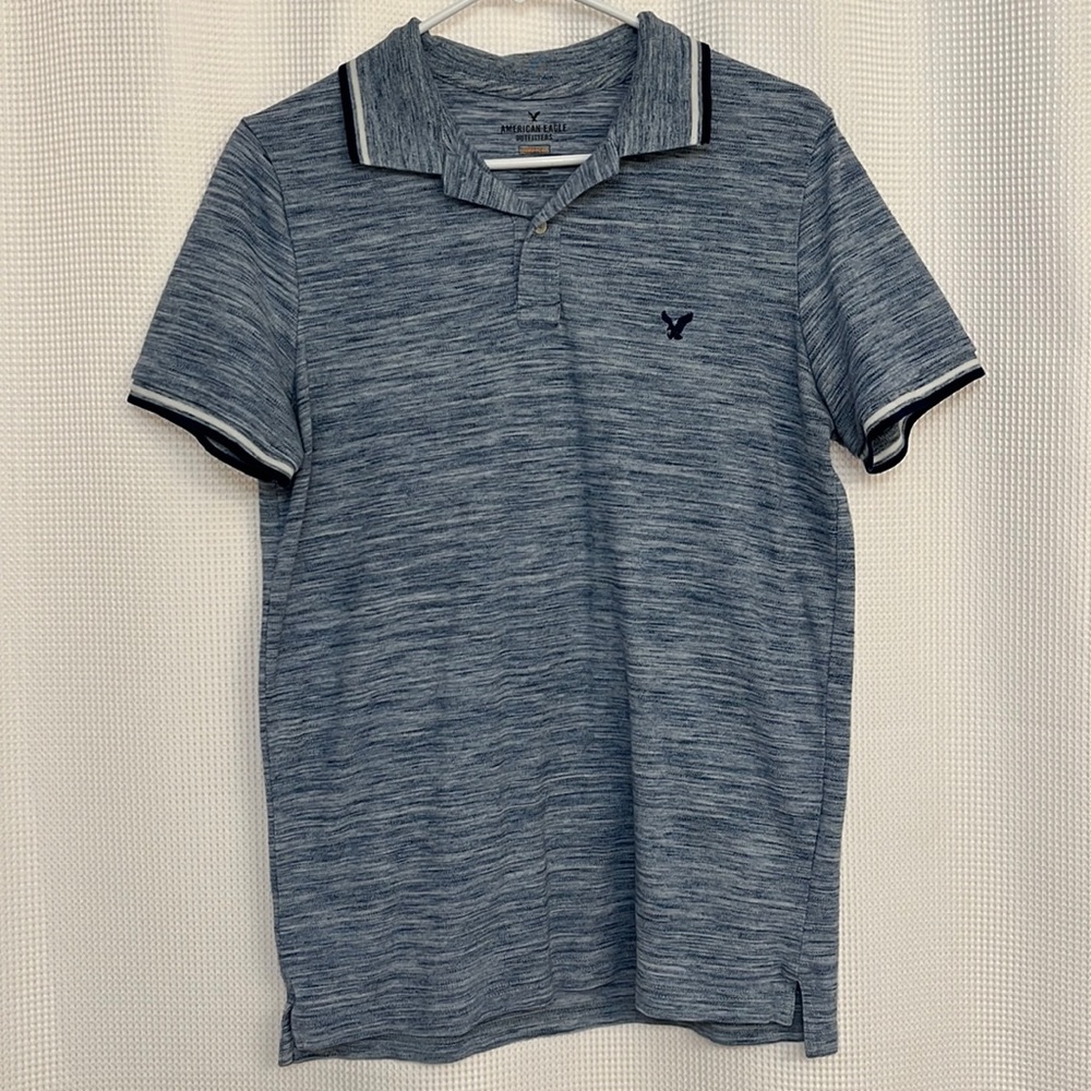 American Eagle Blue Short Sleeve Size small